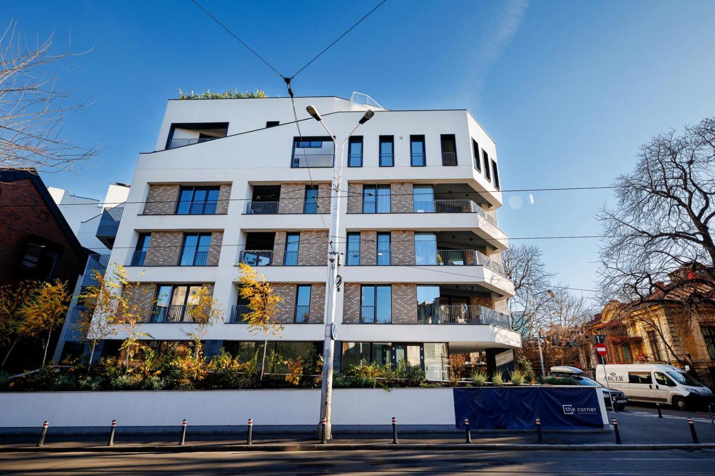 The Corner Luxe Apartment Bucureşti Eksteriør bilde