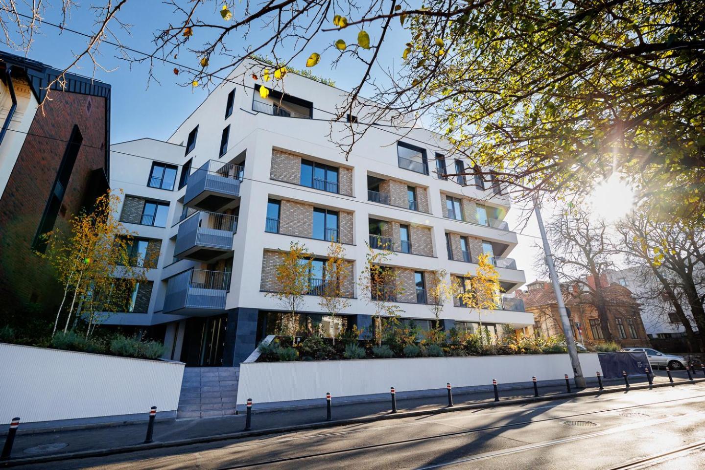 The Corner Luxe Apartment Bucureşti Eksteriør bilde