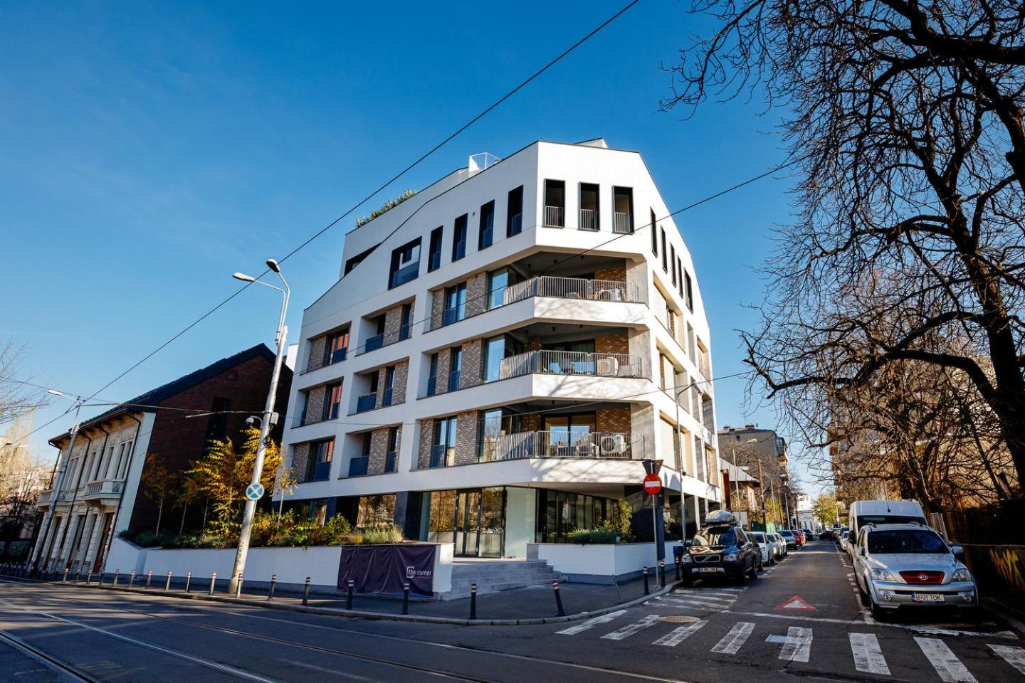 The Corner Luxe Apartment Bucureşti Eksteriør bilde